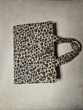 Leopard Print Bible Cover with Handle