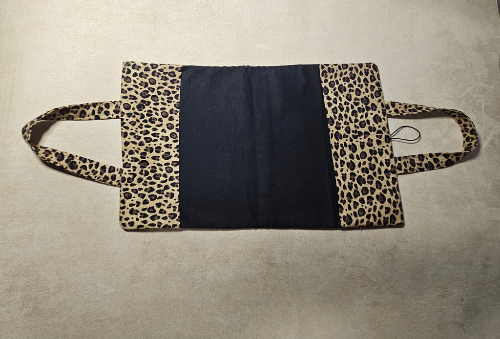 Leopard Print Bible Cover with Handle