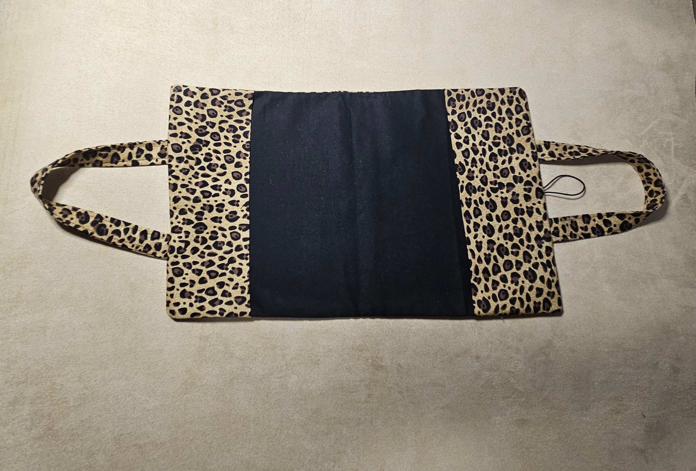 Leopard Print Bible Cover with Handle