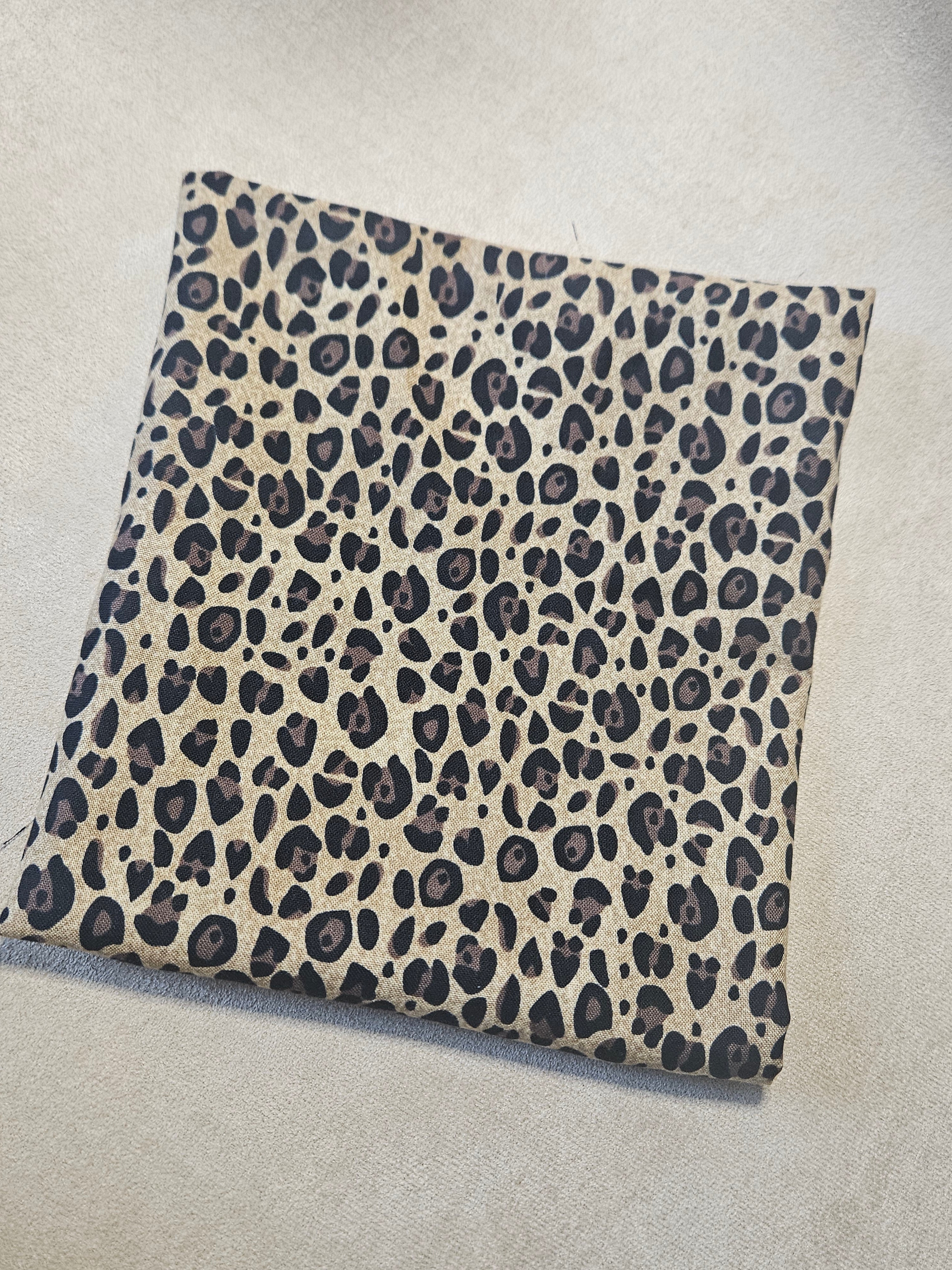 Leopard Print Bible Cover with Handle