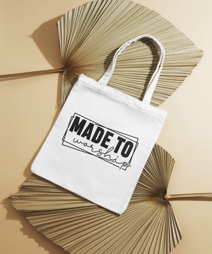 Made to Worship Canvas Tote Bag