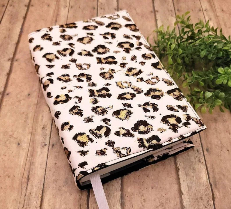 Pink Leopard Print Bible Cover
