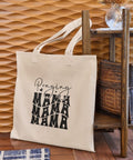 Praying Mama Canvas Tote Bag