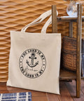 The Lord Is My Anchor Canvas Tote Bag